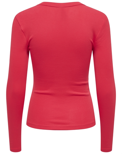 Only - ONLRiley V Neck Top - Lollipop